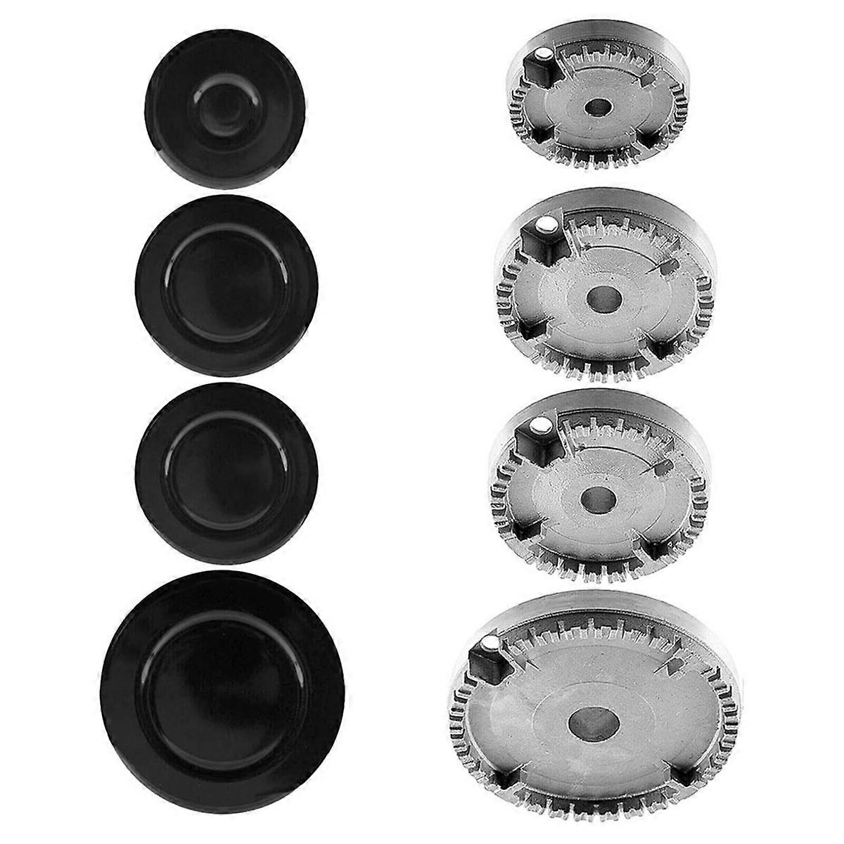 Universal Burner Crown Flame Cap Oven Cooker Hob Gas for CDA,Flame Burner Cap Crown Fits All Between