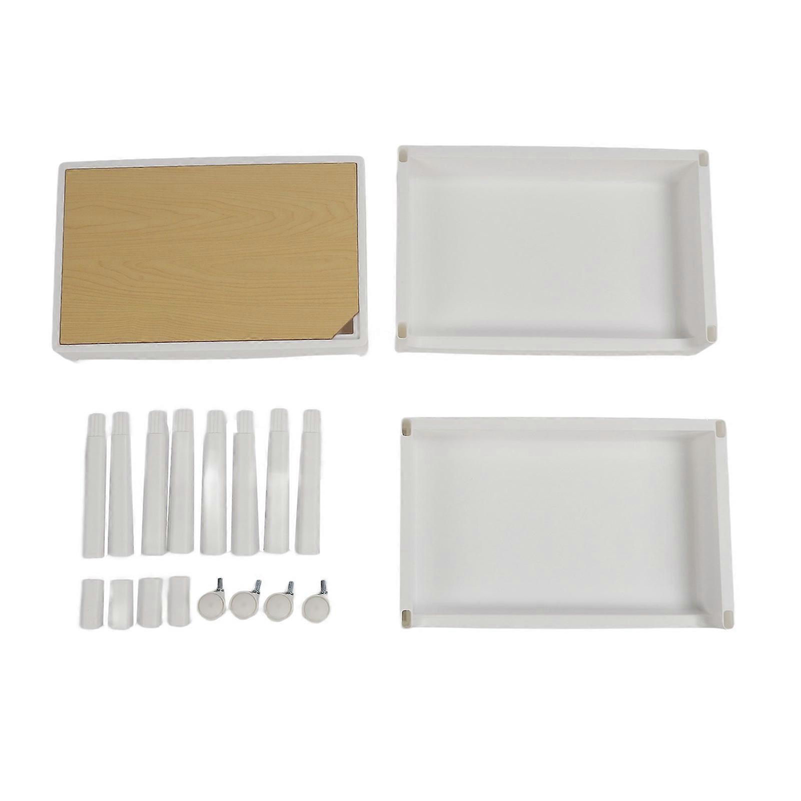 Slim Rolling Storage Cart Movable 3 Layer Slide Out Storage Cart for Bathroom Kitchen Toilet