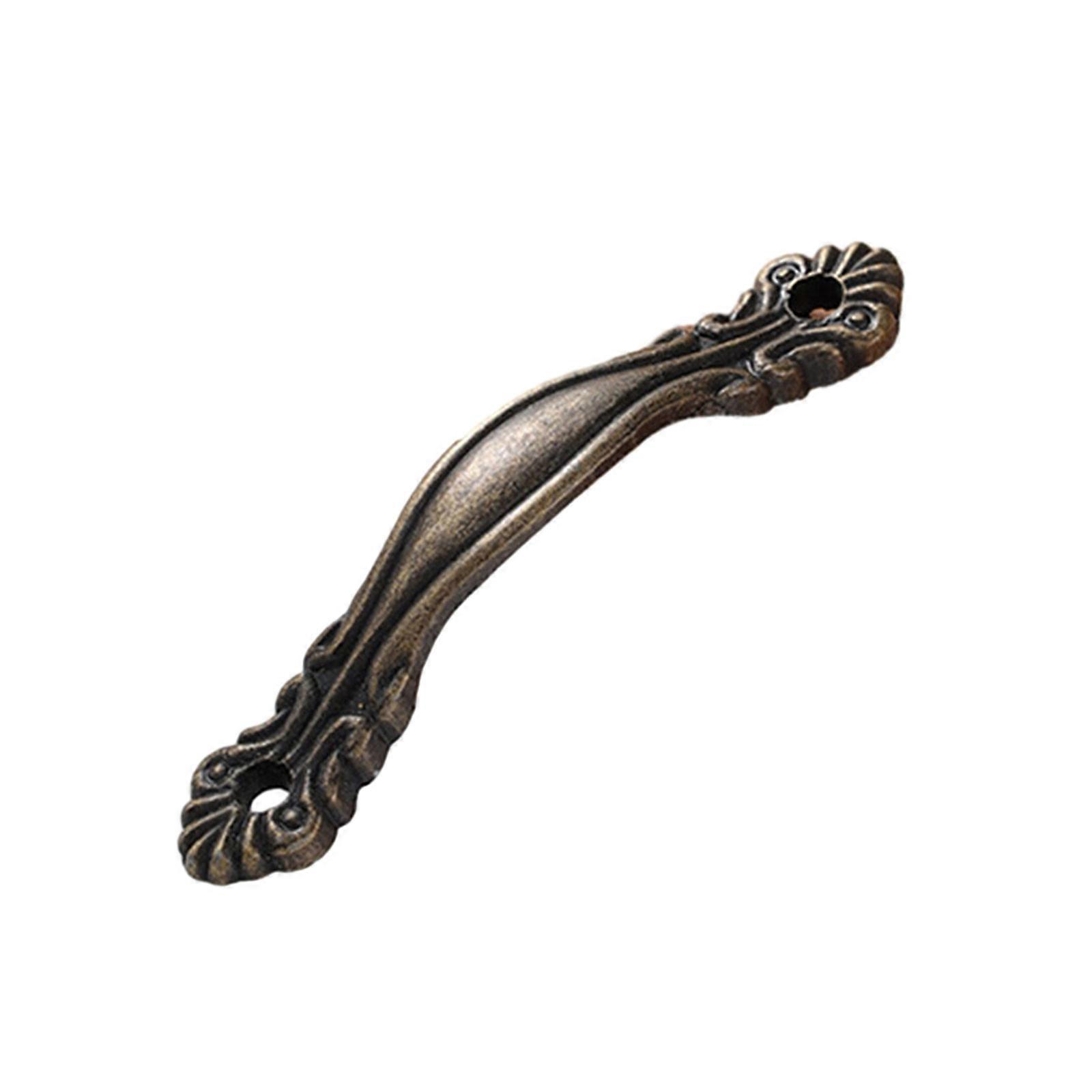 10pcs Antique Style Pulls Elegant Pull Handle Drawer Pull Decorative Handle Cupboard Pull for Wooden Wine Boxes & Chests  65MM