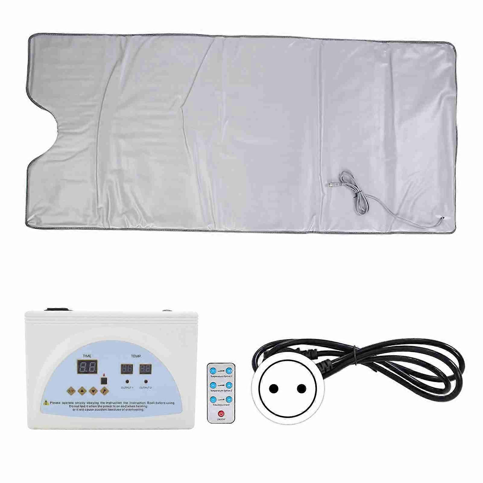 Couverture chauffante de sauna infrarouge lointain, appareil de fitness amincissant pour le corps
