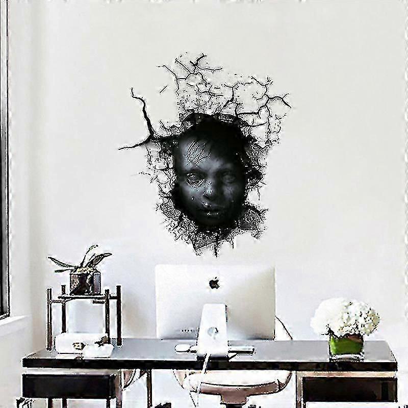 Halloween Ghost Wall Stickers - Spooky Bedroom Decor & Win