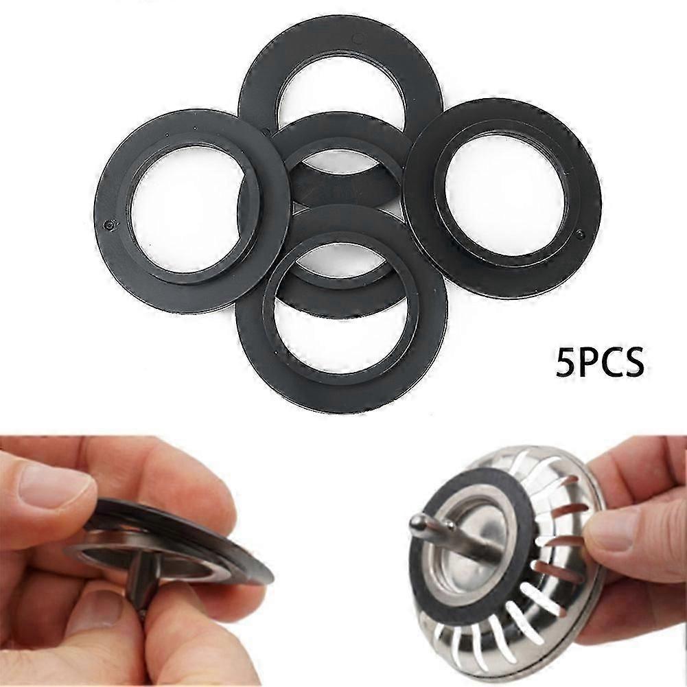 5 Pcs Joint de lavage d’étanchéité en caoutchouc pour Franke Basket Strainer Plug pour 78 79 80 82 83mm Évier de cuisine Filtre Joint