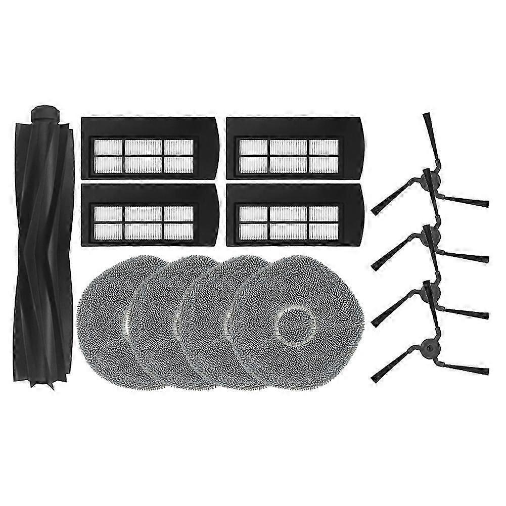 For Eufy X9 Pro Main Roller Side Brush Hepa Filter Mop Cloth Pad