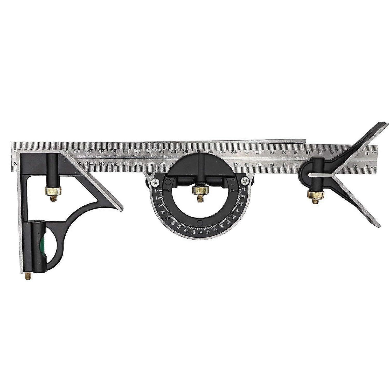 Adjustable Square Angle Finder - Precision Protractor Carpentry Tool