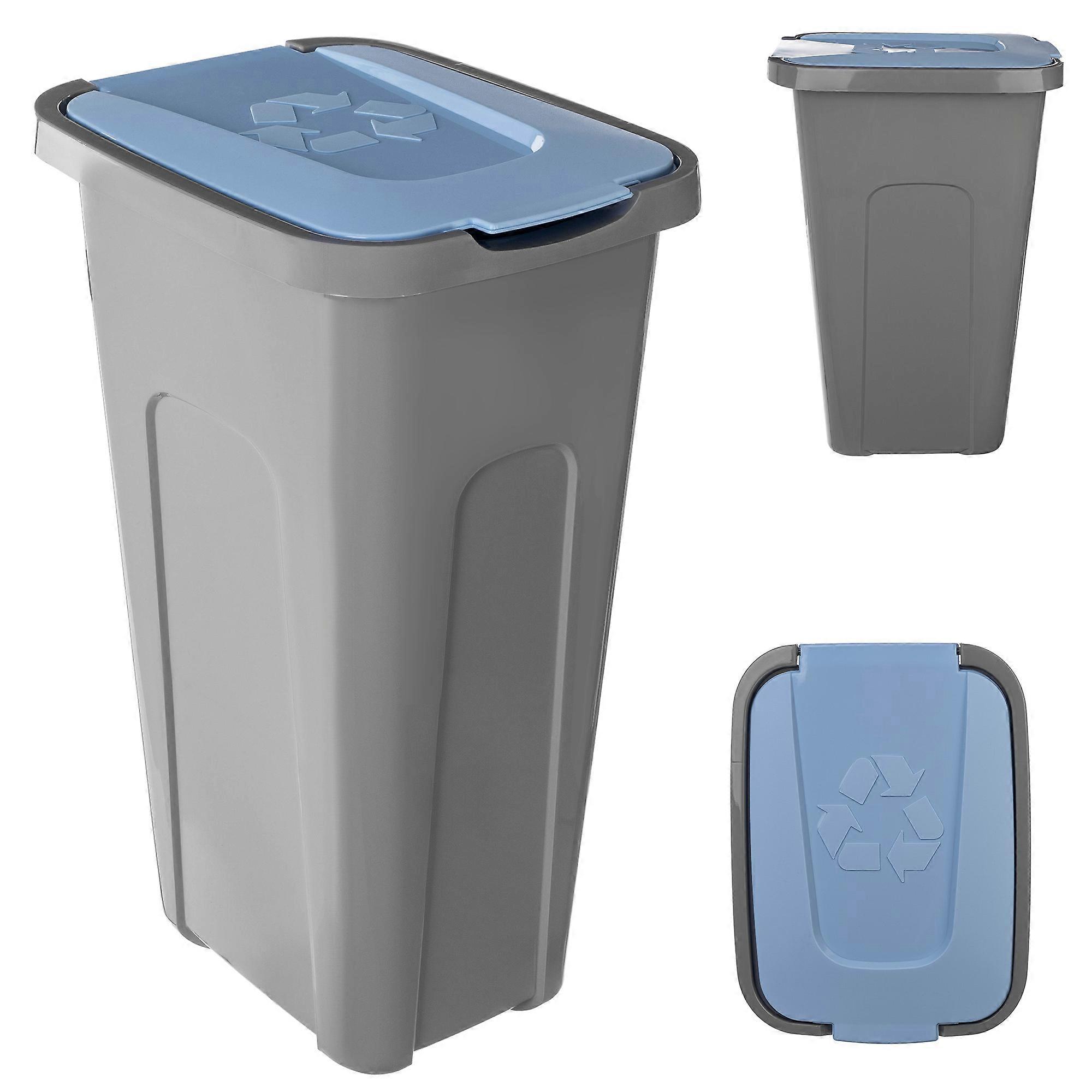 KADAX Mülleimer Mülltrennbehälter 30L Eimer Müllcontainer mit Deckel