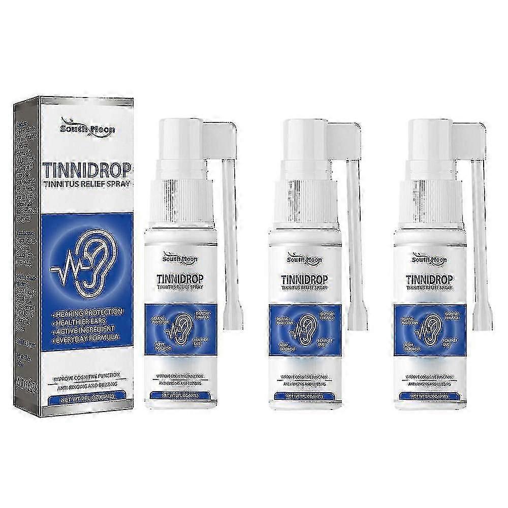 1-3pcs תרסיס להקלה על טינטון תרסיס להקלה על טינטון להקלה על אוזניים 60ml