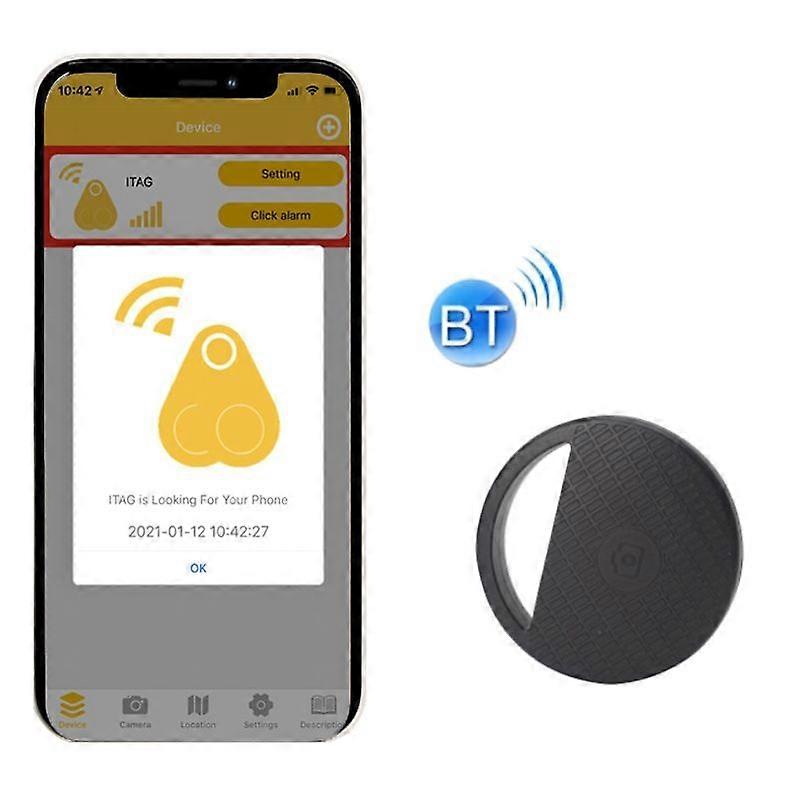 2 PCS Bluetooth Anti-Lost Two-Way Alarm