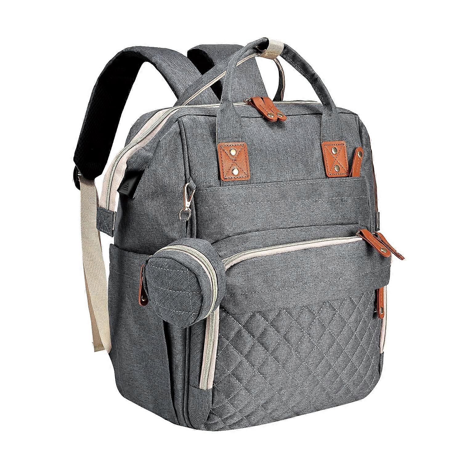 Bag Backpack, Multifunctional Nappy Package for Mother and Father, Insulated Pockets