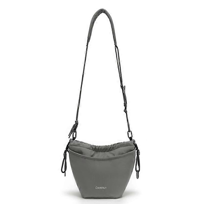 Cwatcun D159 クラウド巾着カメラバッグショルダークロスボディフォトバッグ