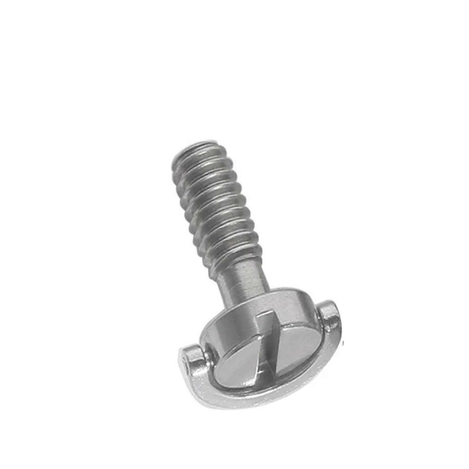 1/4 Inch Quick Release Camera Long Screw Tripod Ball Head Monopod Clamp Connect Screw DSLR Camera Mount Adapter Screw(LS004 5pcs)