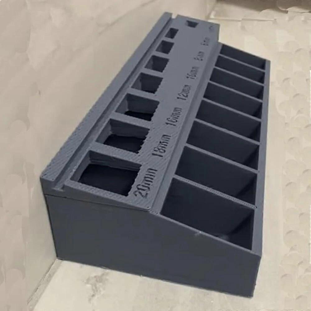 3D Printed Screw Length Sorter Tray Practical Screw Toolbox Organizer Nuts