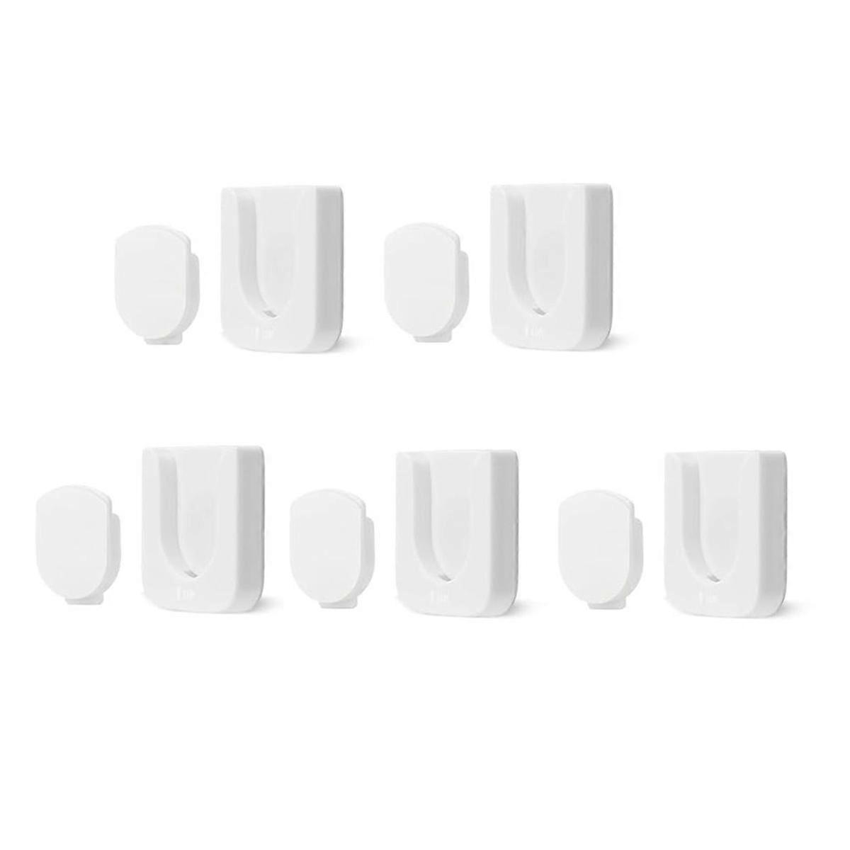 Magnetic Remote Control Holder Wall Mount, (White)