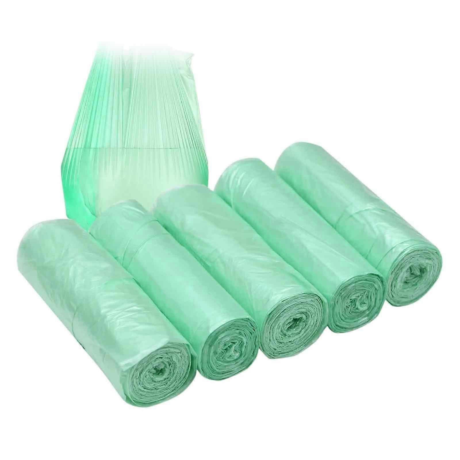 55 green flat garbage bags - 45*50cm