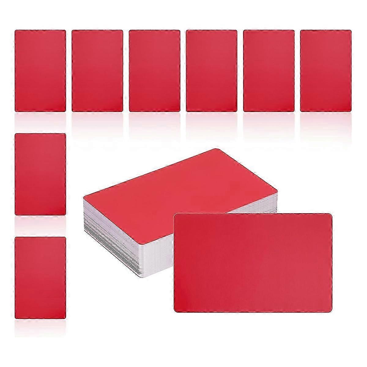 150 قطعة فراغات بطاقة عمل معدنية ، 1 / 64 بوصة سميكة 3.4 × 2 بوصة مواد النقش بالليزر الألومنيوم متوافقة