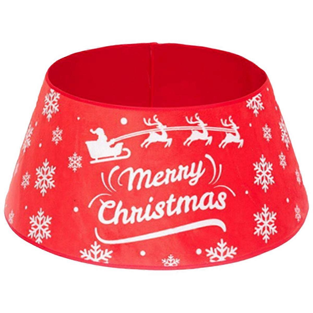Christmas Tree Decor Surround Base Cover Skirt Foot for Xmas Tree,C