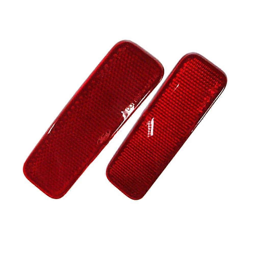 Auto Parts 2Pc Bumper Reflector Red Lens Rear for Ford Transit Van 2014 1778456 Parts K21515B0AA BK21515B0AA BK21515C0AA BK21 515B0 AA