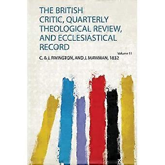 British Critic, Quarterly Theological Review og Ecclesiastical Record
