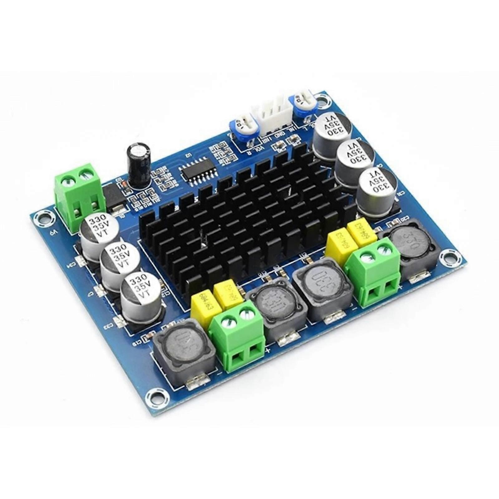 High Efficiency TPA3116D2 Audios Amplifier Module Board with Overloads and Short Circuits Protections For DIY Projects