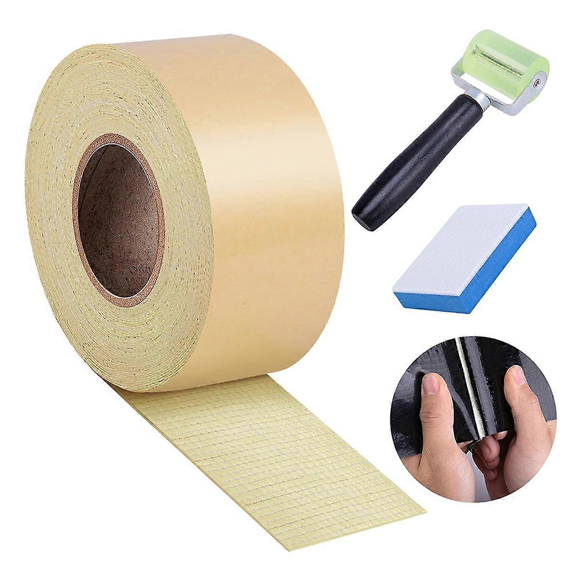Pond Liner Seam Tape - Double Sided Self Adhesive Butyl Pond Liner Tape -Waterproof Pond Seam Tape