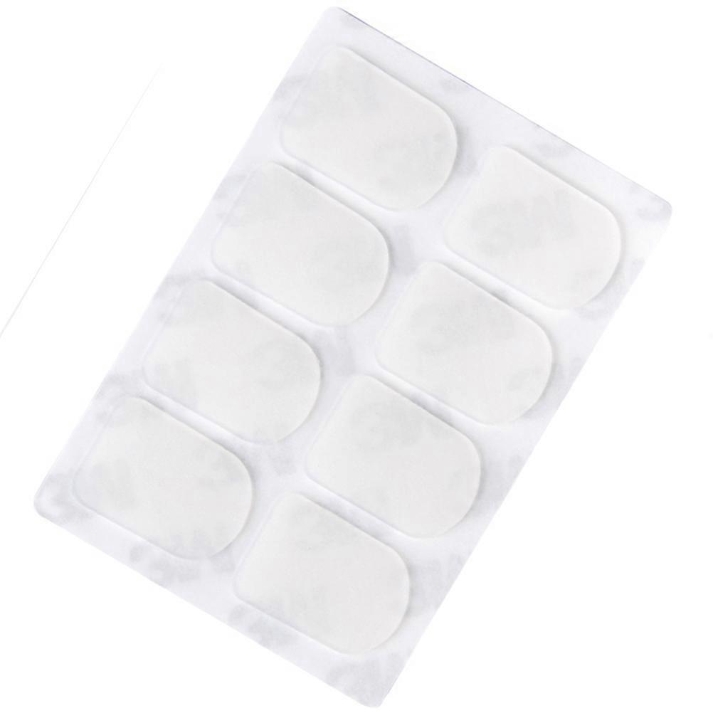 Clarinet Mouthpiece Patches Soprano Saxophone Musical Performance Practice Small Circle 0.8 Mm Thickness Transparent Protect Teeth 8Pcs