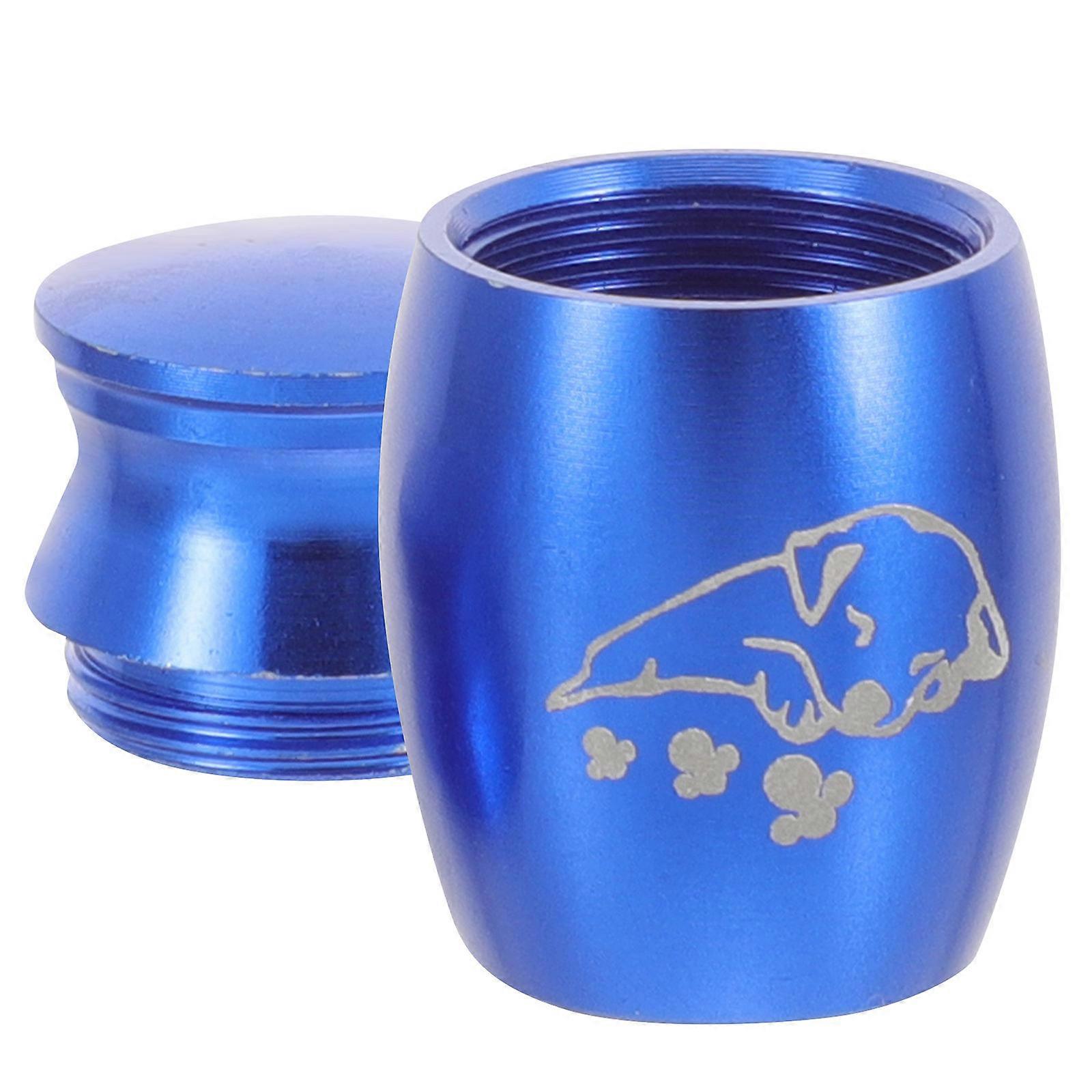 Simple Design Metal Pet Cremation Urn for Cat Ashes Keepsake 1Pack