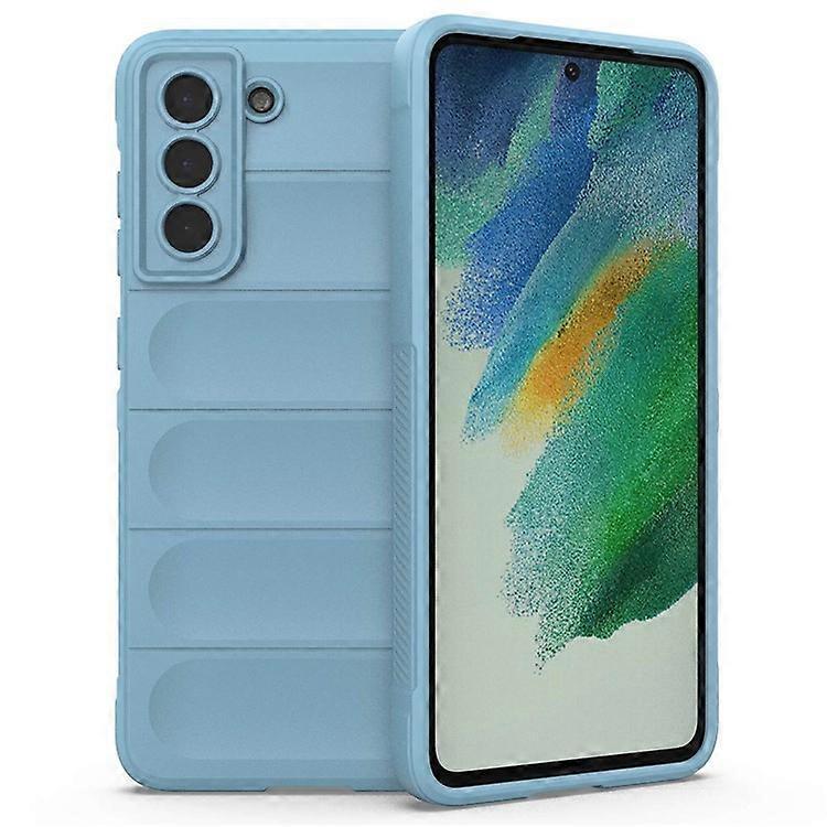 Compatible For Samsung Galaxy S21 FE 5G Rugged Design Phone Case Precise Cutout Scratch-resistant TPU Back Cover