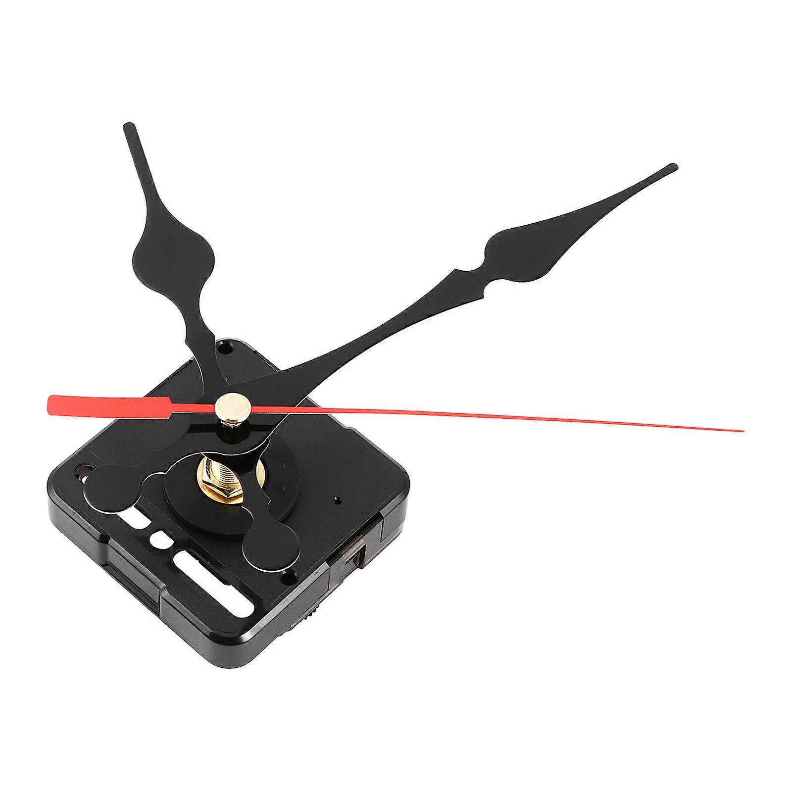 Clock Movement Replacement Accessories Silent Precise Timekeeping Black 5.5X5.5X2.7CM 1Set