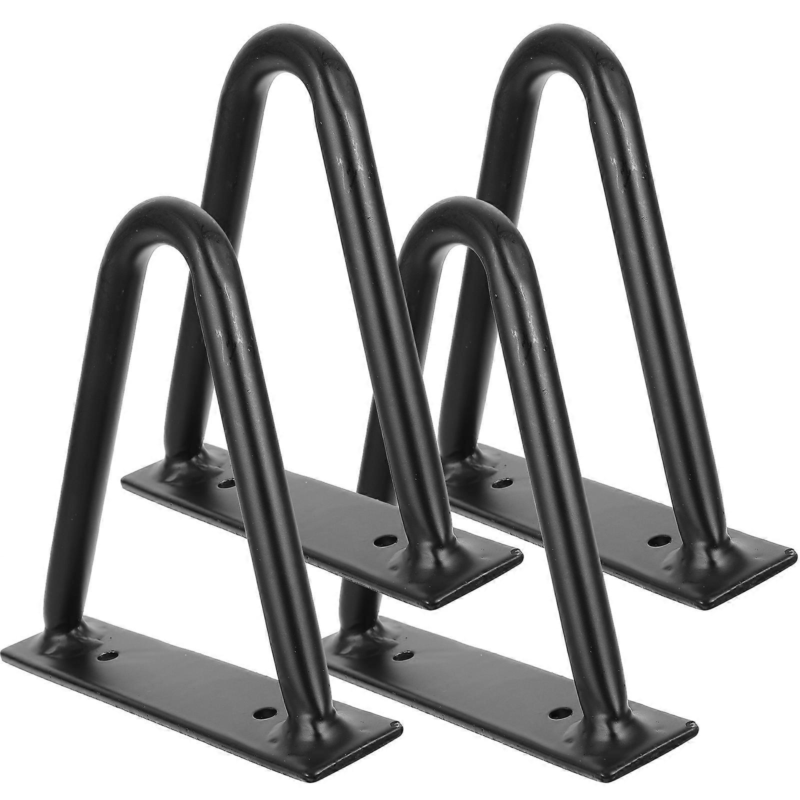 Leg For Furniture Coffee Table Leg Rust-Resistant Durable Use Modern Style 4Pcs