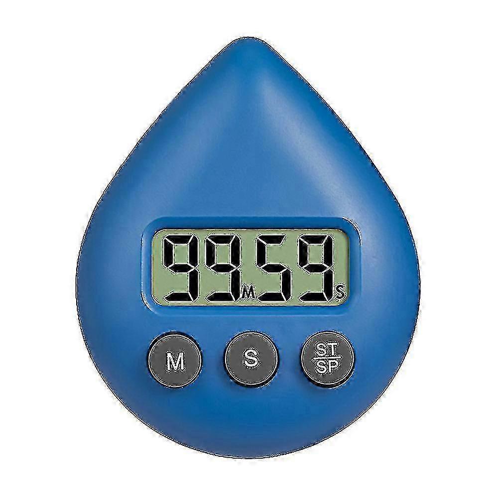 Waterdichte Digitale Douche Timer Energy Saver - Blauw