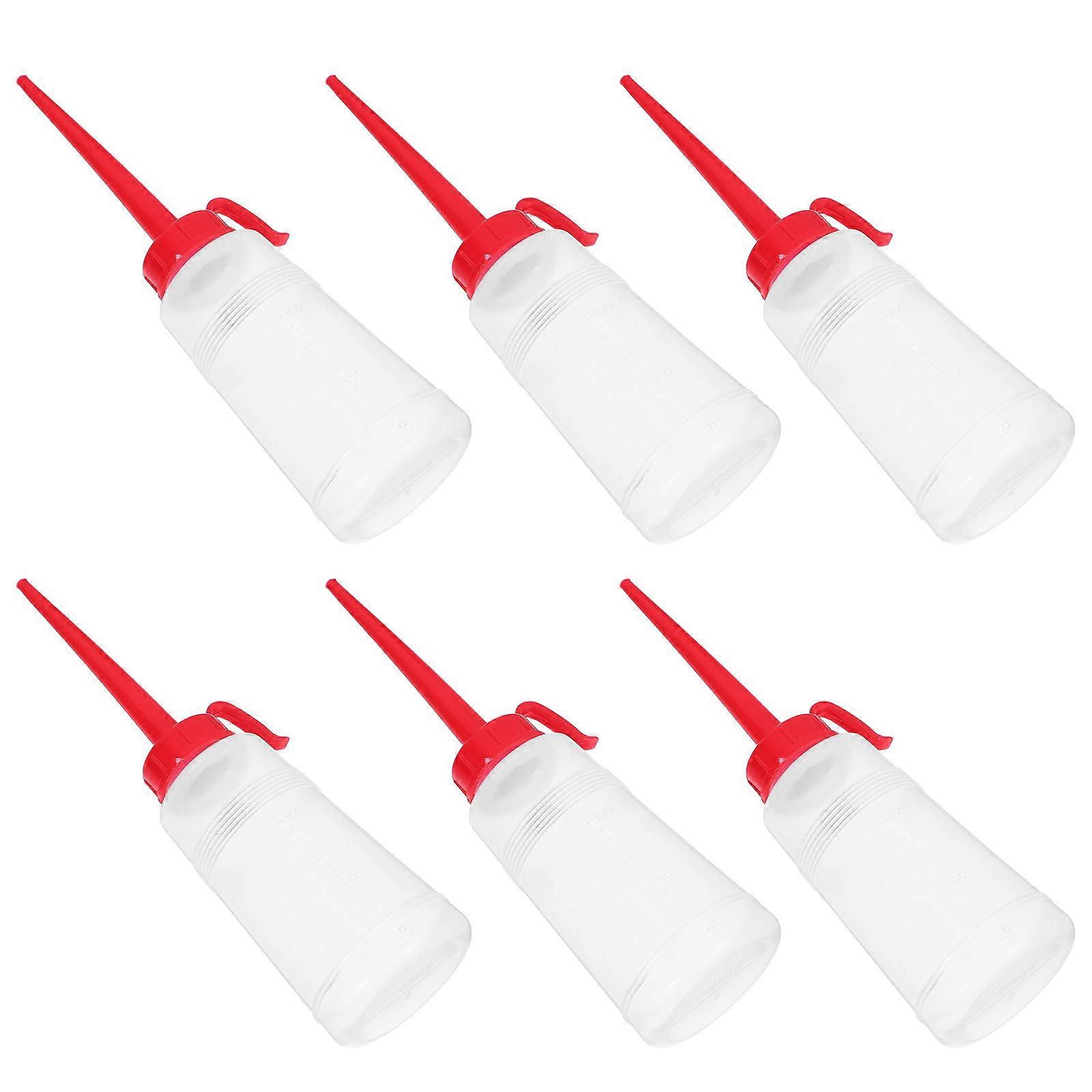Sewing Machine Oiler Plastic Oil Dispenser Automotive Maintenance Precision Application 160ml 6Pcs