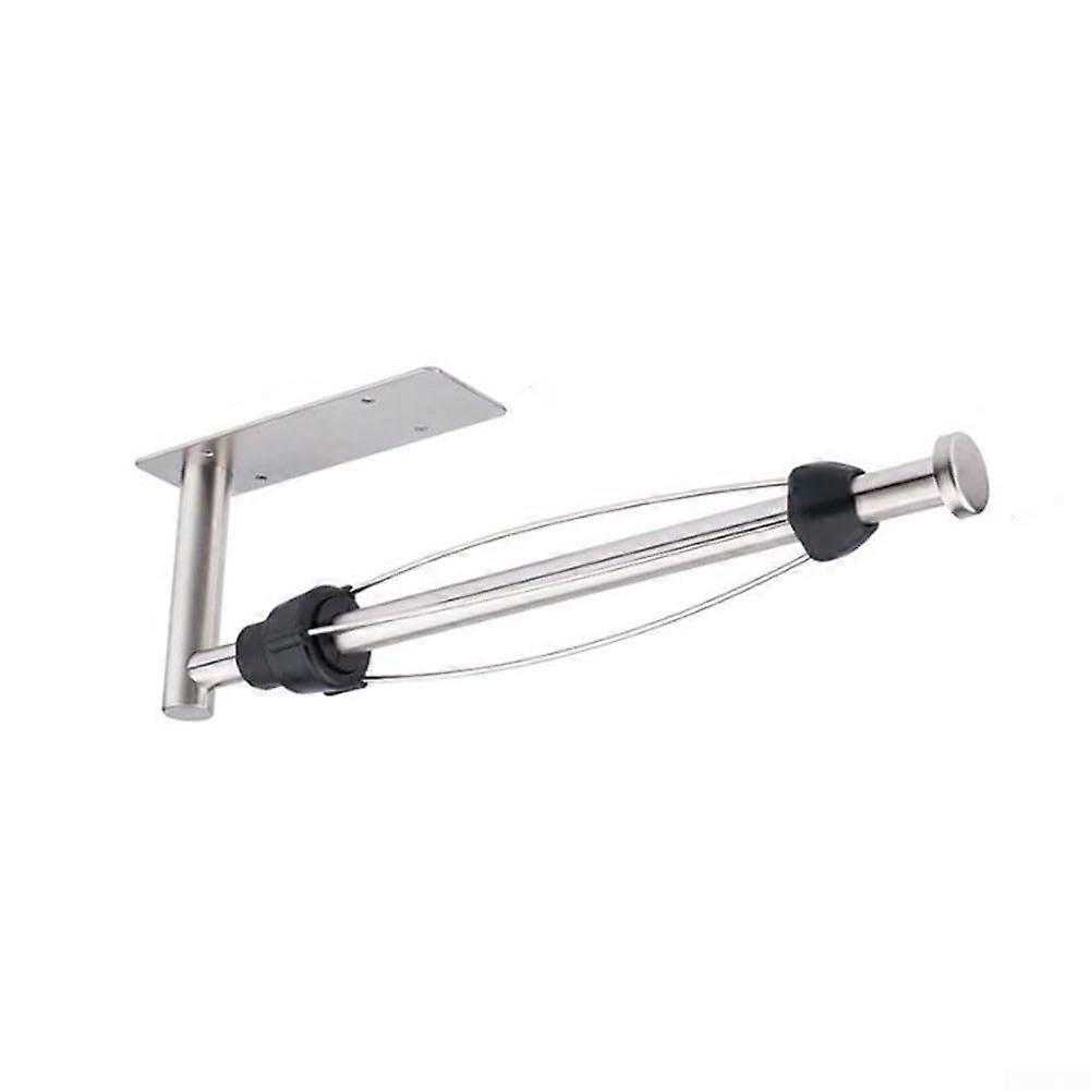 Robust stainless steel paper towel holder with improved durability and design (B)
