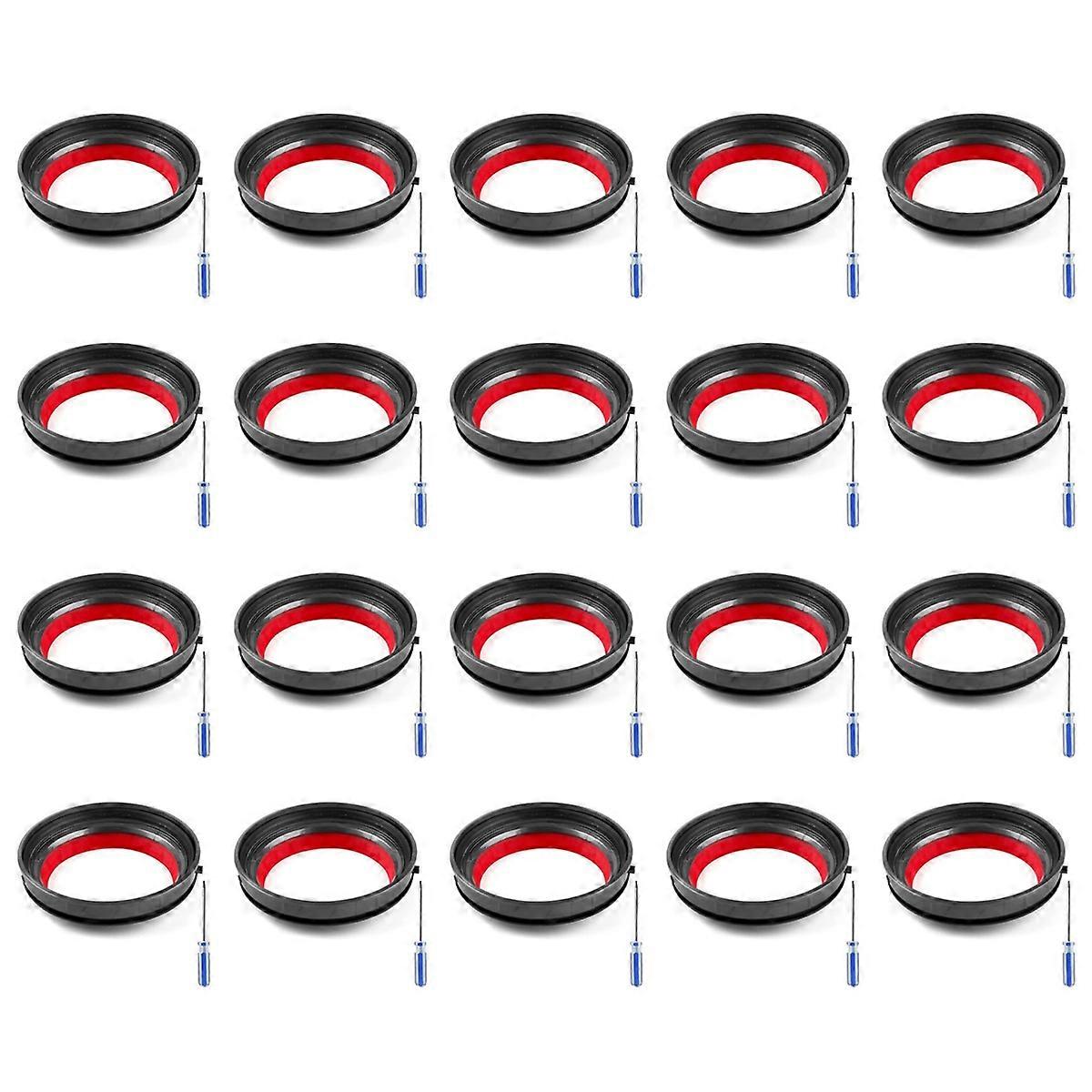 20X for V10 SV12 Vacuum Cleaner-Dust Bin Top Fixed Sealing Ring Replacement Attachment Spare Part NE
