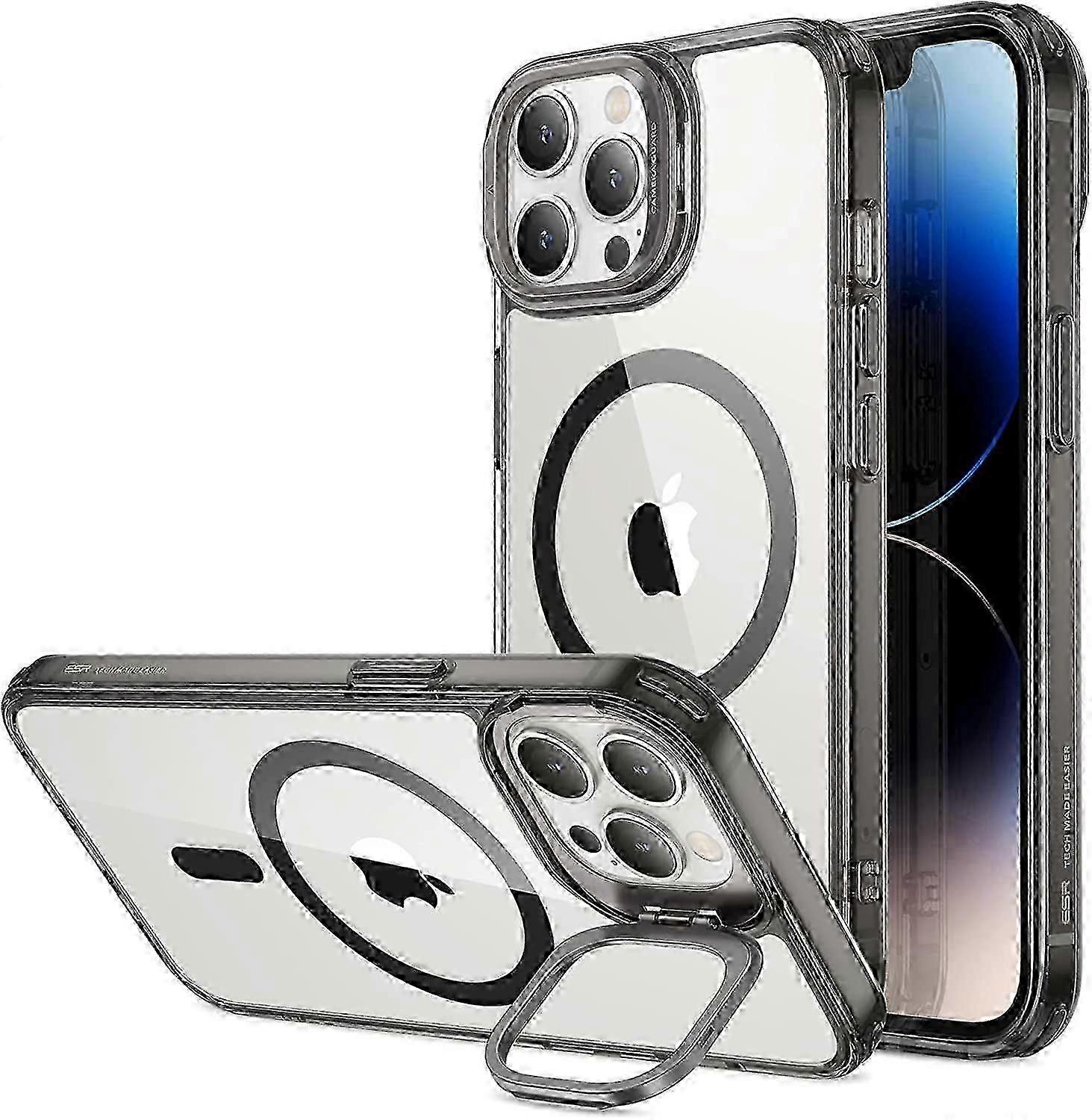 for iPhone 14 Pro Max Phone Case, Compatible with MagSafe, Built-in Camera Ring Stand, Military-Grade Protection, Magnetic Phone Case for iPhone 14 Pr