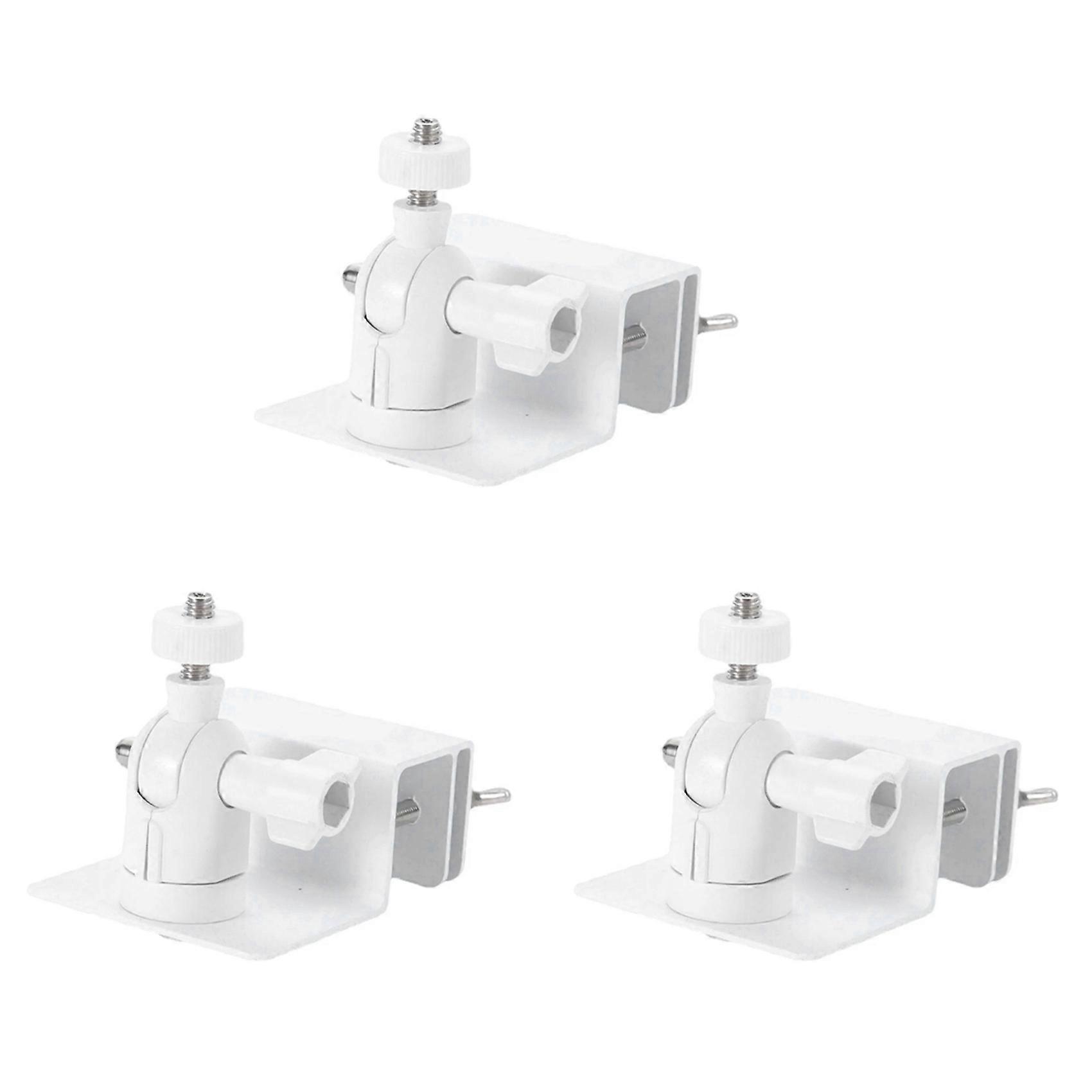 3X Special Monitoring Bracket for Rain Gutter Weatherproof Gutter Mount Bracket with Screw for Secur