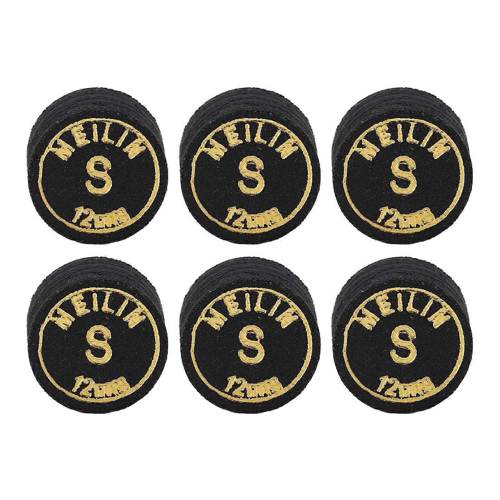6pcs 12mm ελαφρύ συμπλήρωμα αντικατάστασης συμβουλών στέκας λιμνών για τις λέσχες στο σπίτι