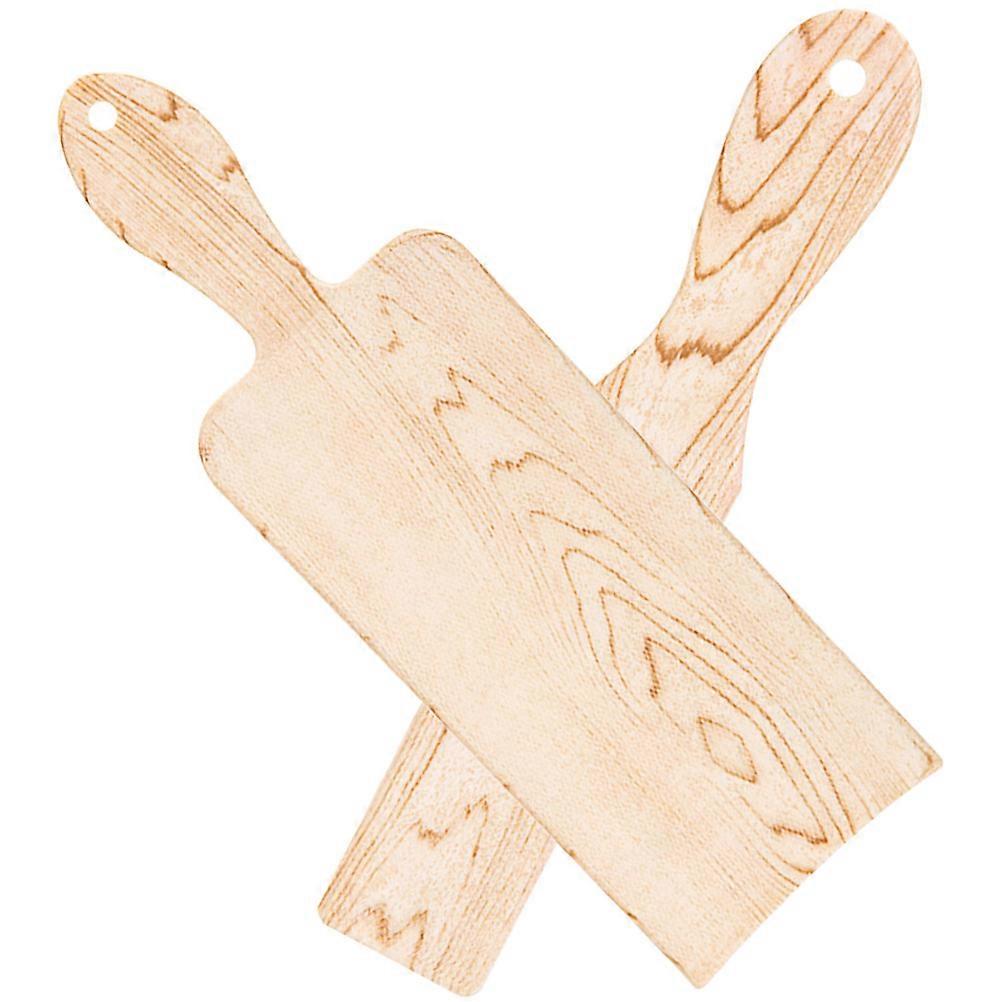 Hair Dye Paddle Highlighting Tool Hair Coloring Sectioning Separating Hair Salon Use Rectangular Style 2Pcs