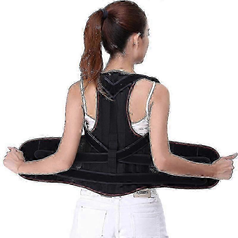 Adjustable Posture Corrector Lumbar Back Support Brace Breathable Spine Back Stretcher Orthopedic Straight Back Belt