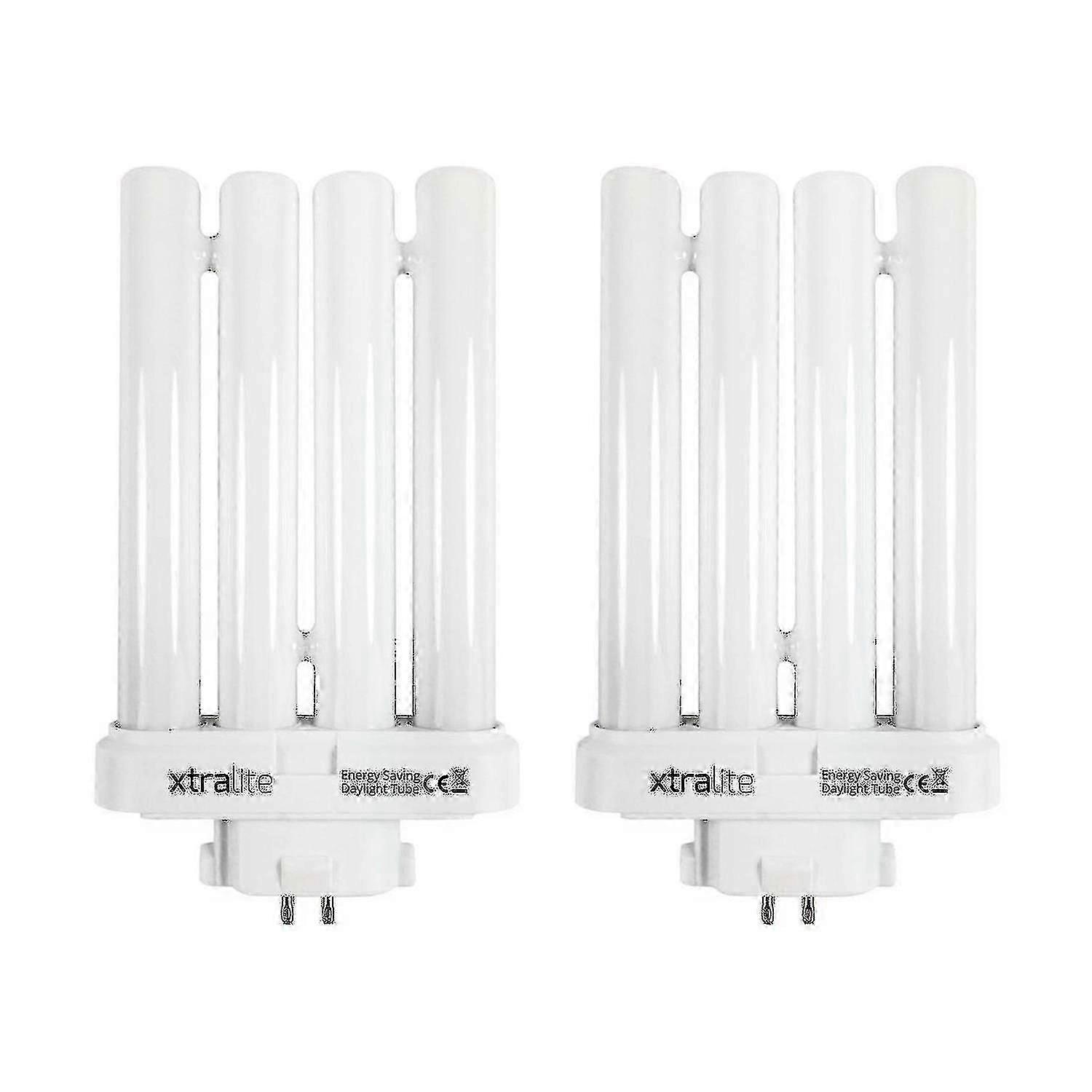 Xtralite 27w Yüksek Görüşlü Okuma Lambaları için Gün Işığı Yedek Ampul, 4 Pin Gx10q-4 Dört Tüp (6500k)