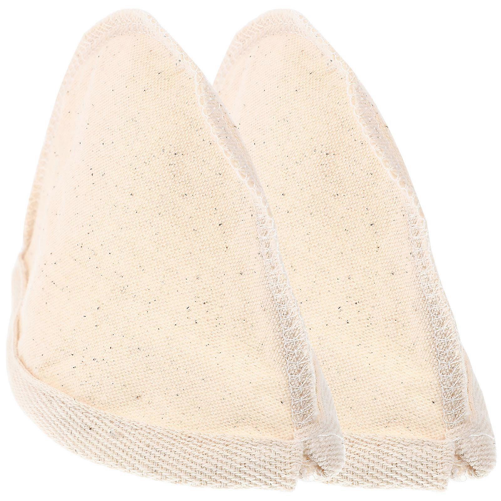 Reusable Cotton Filter Bags (2pcs) – Multi Use Tea Strainer, Coffee Filter Pouch for Milk Tea, Juice, Soybean Milk – Easy to Clean for