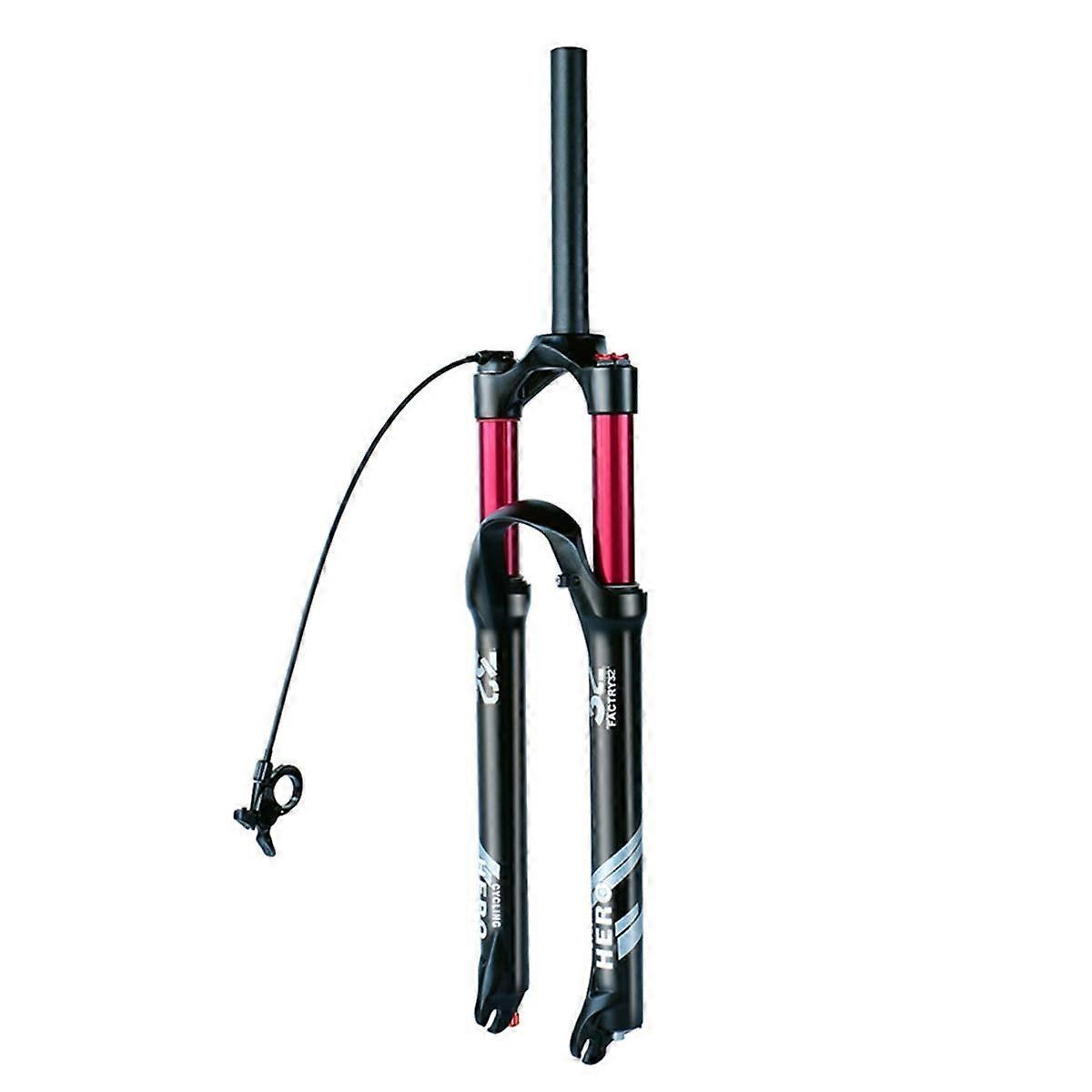 Mountain bike front fork, 66 cm, 69 cm, 73.7 cm, front suspension fork, QR, 9 mm, rebound adjustment, 100 mm, travel, ultralight, 1640 g.
