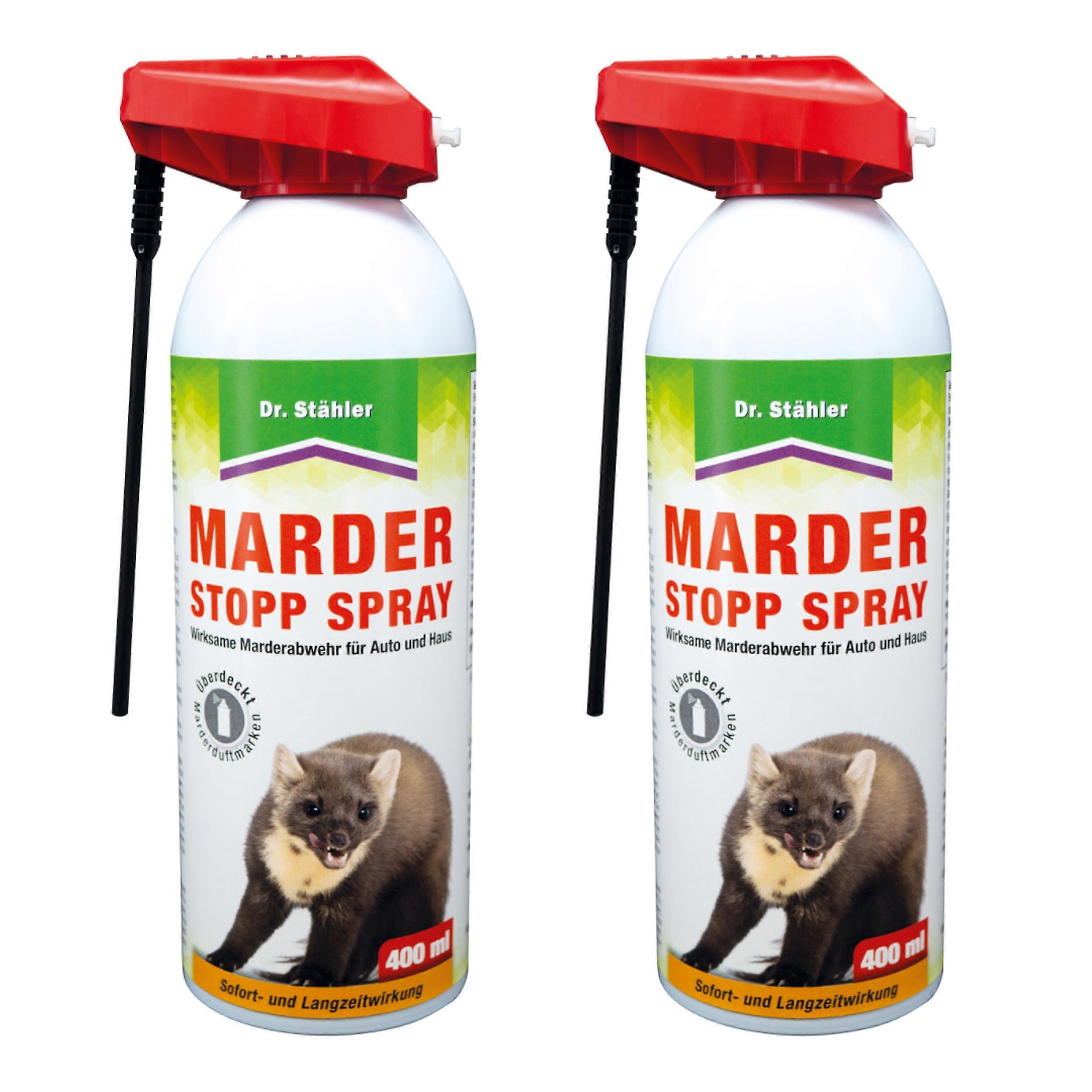 2 x DR. STÄHLER 貂止喷雾，400 毫升