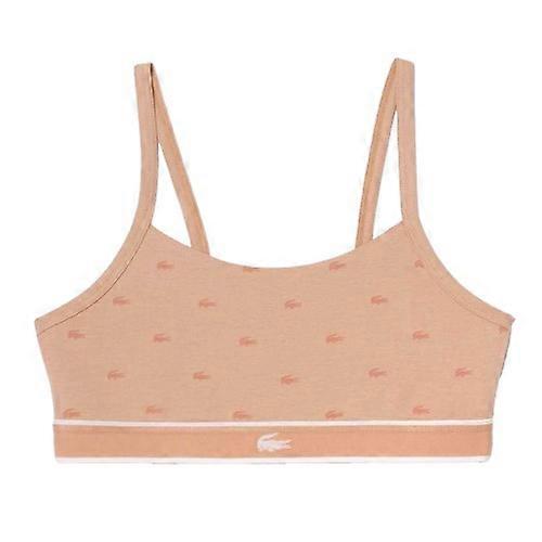 Lacoste Womens/Ladies Logo Cotton Stretch Bralette
