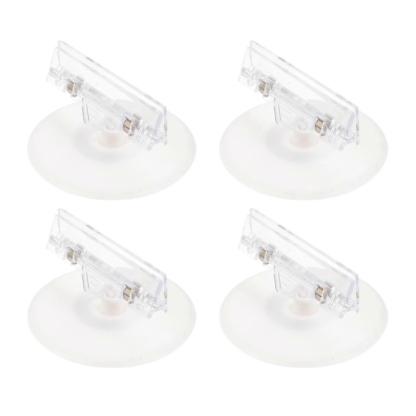 4Pcs Advertising Clips for Commodity Price Display in Supermarket Brand Stand