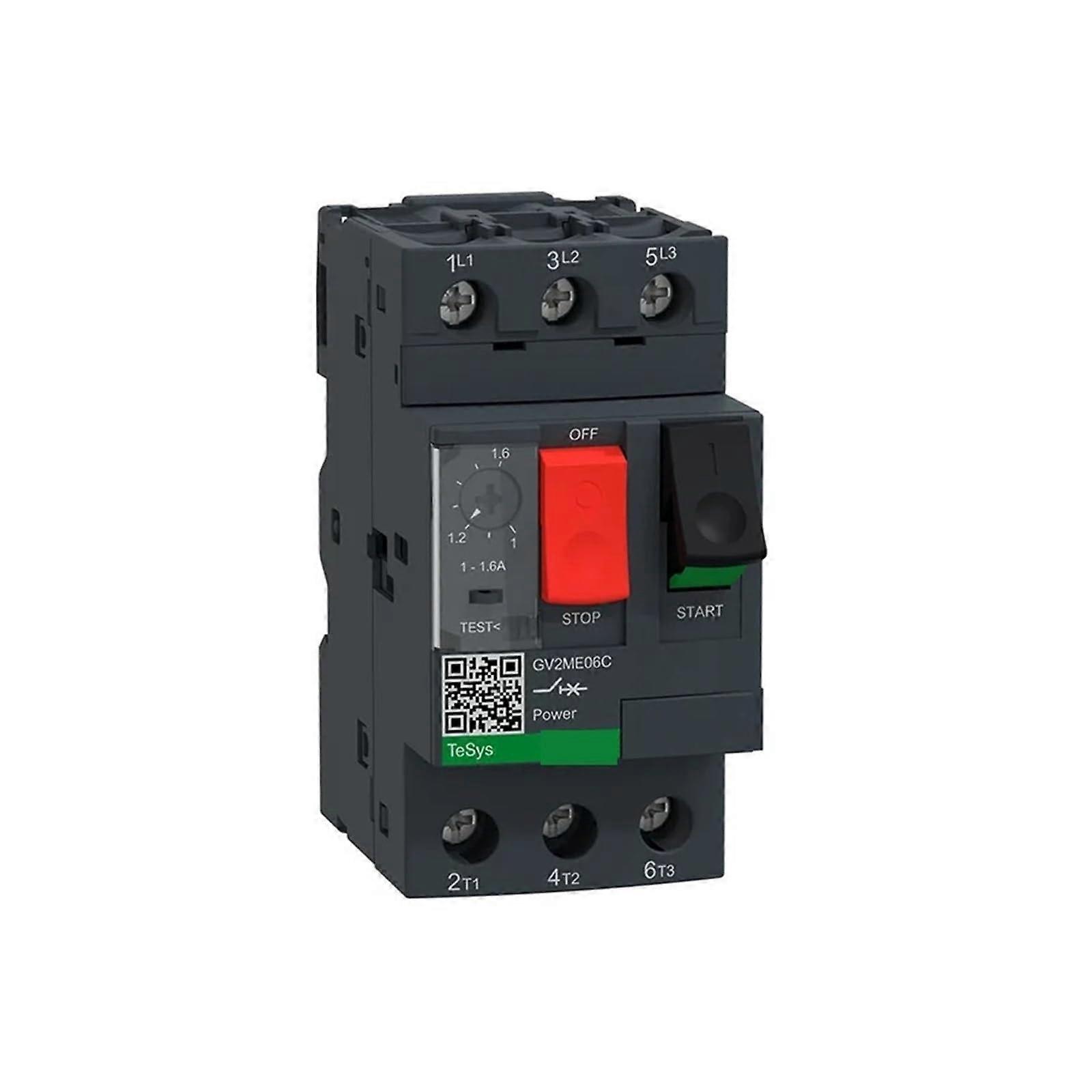 Motor protection circuit breaker switch button GV2ME02C/ME03C/ME04C/ME05C/ME06C/ME07C/ME08C/ME10C/ME14C/16C/20C/21C/ME22C/ME32C (GV2ME06C)