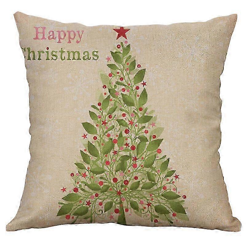 新しいプリントクリスマスペンギン杉の家の装飾コットンリネン枕カバーのデザインさまざまなブランド
