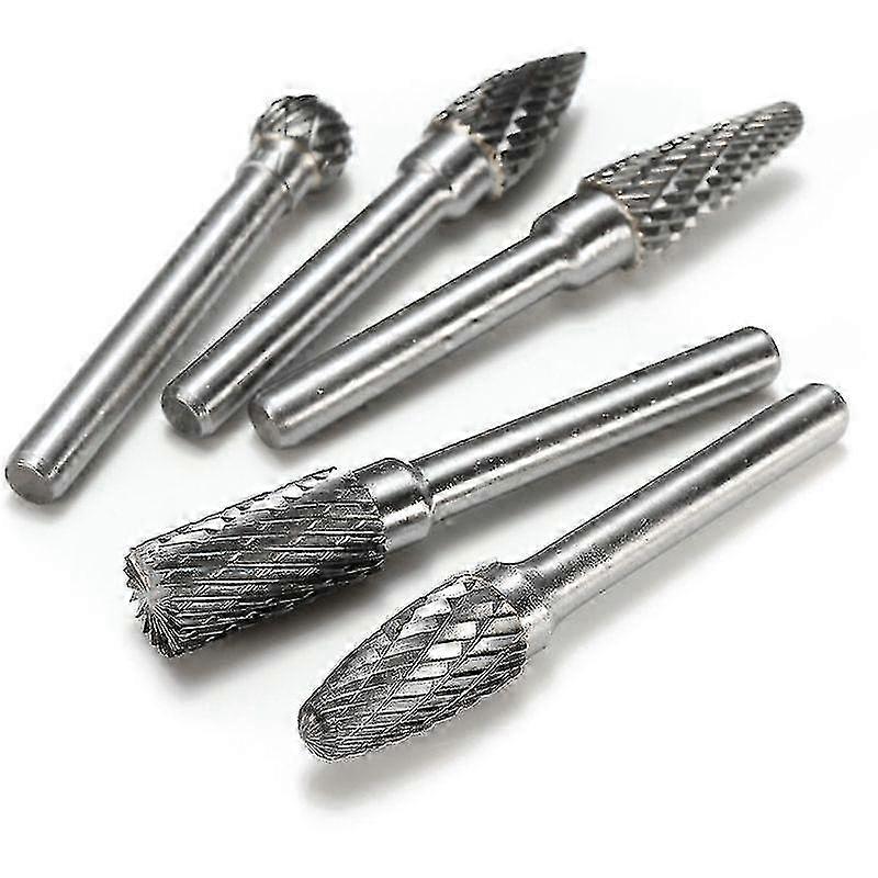 5x 1/4" Rotary Drill Bits CNC Engraving Router