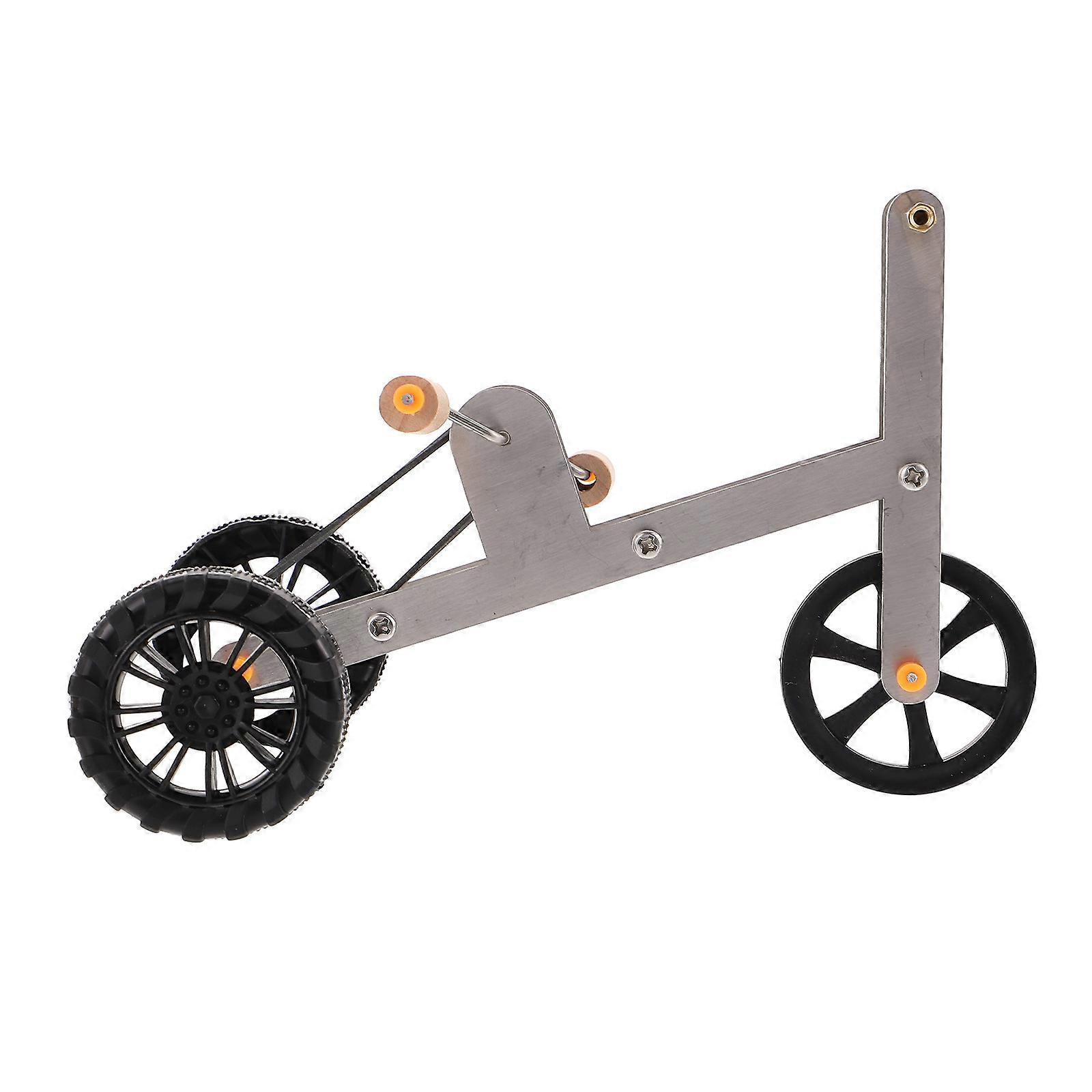 Interactive Bird Bike Toy Parrot Accessory Visual Development ABS Material Indoor Playtime 1Pcs