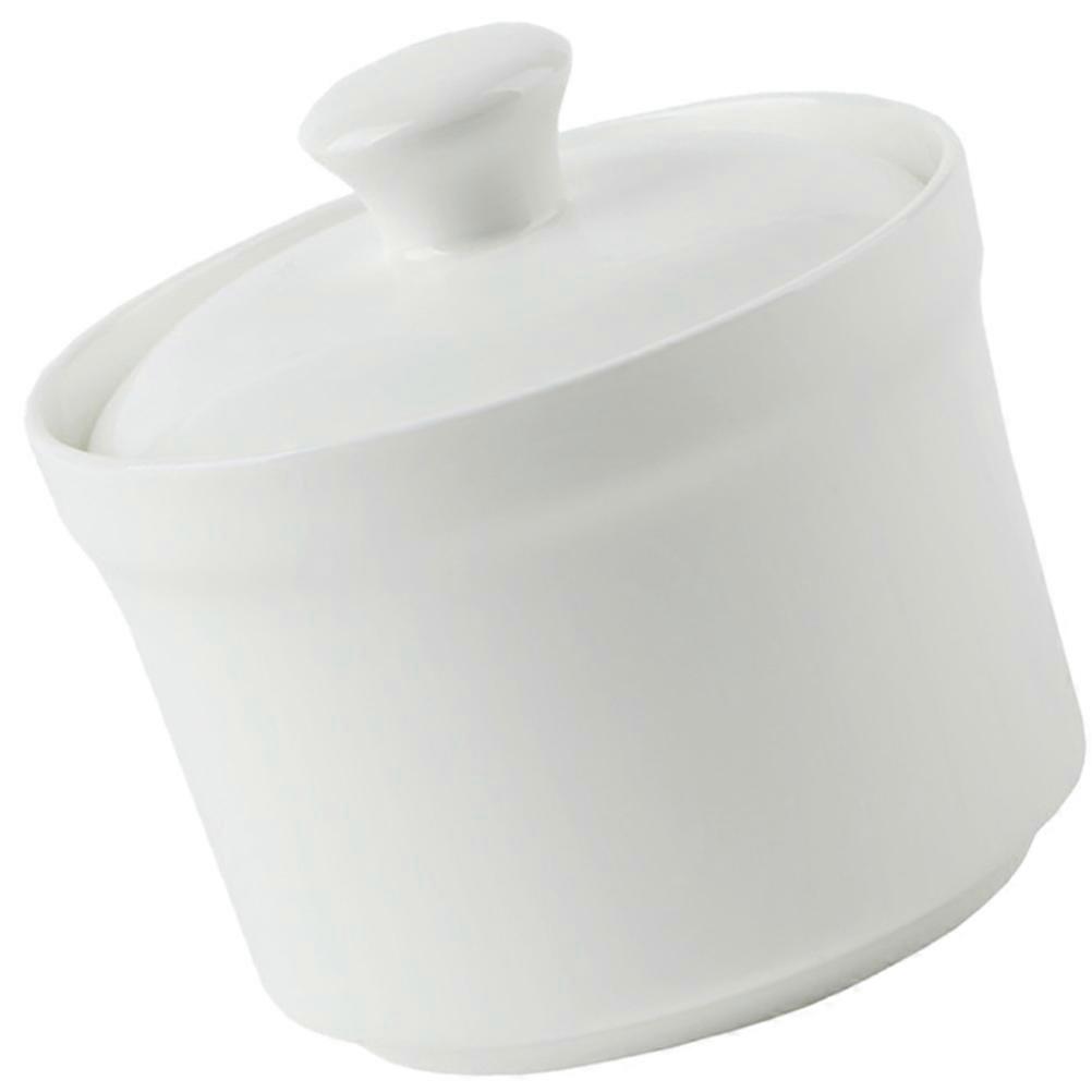 Ceramic Stew Bowl with Lid – Heat Resistant Soup Pot for Desserts, Pudding, and Yogurt Serving – Easy to Clean & Portable