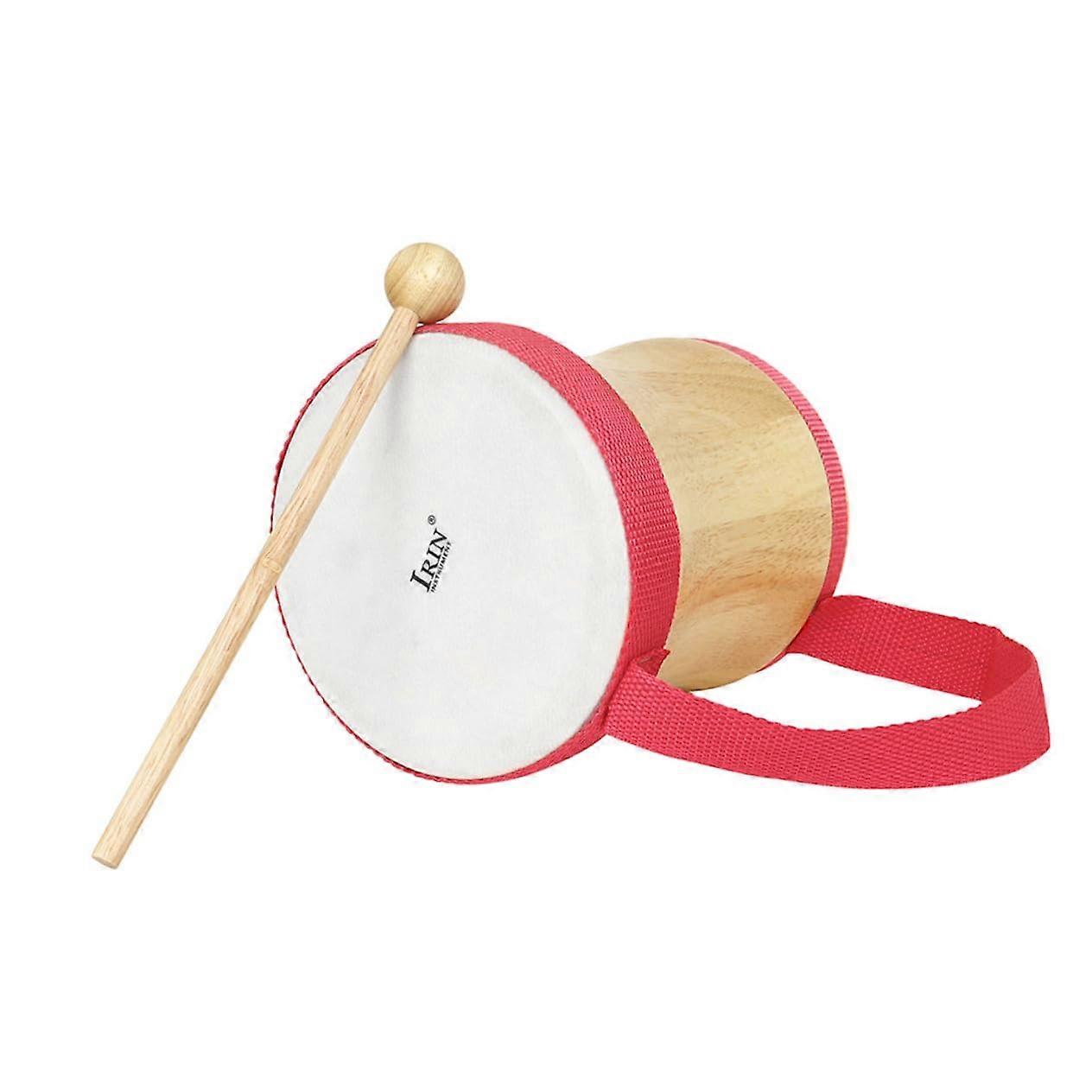 Sheepskin Hand Drum for Early Music Education Lightweight Portable Promotes Rhythm
