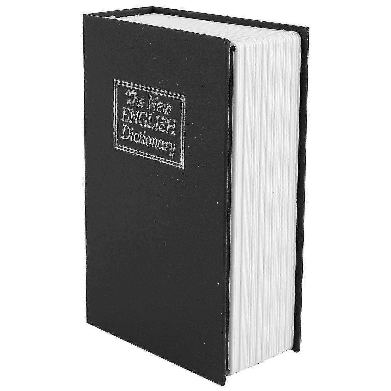Book Safe with Combination Lock Dictionary Diversion Book Safe Portable Safe Box, Great for storing Money Jewelry Passport small js